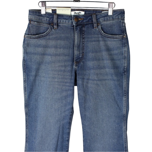 NWT Wrangler Women Retro Bailey High Rise Trousers Jeans 29x32 Denim Bootcut - Picture 5 of 14